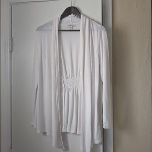 Coldwater Creek White cardigan